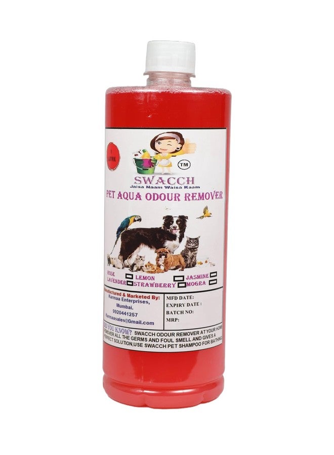 Swacch PET Aqua Odour Remover (1 Litre) Rose - Image 2